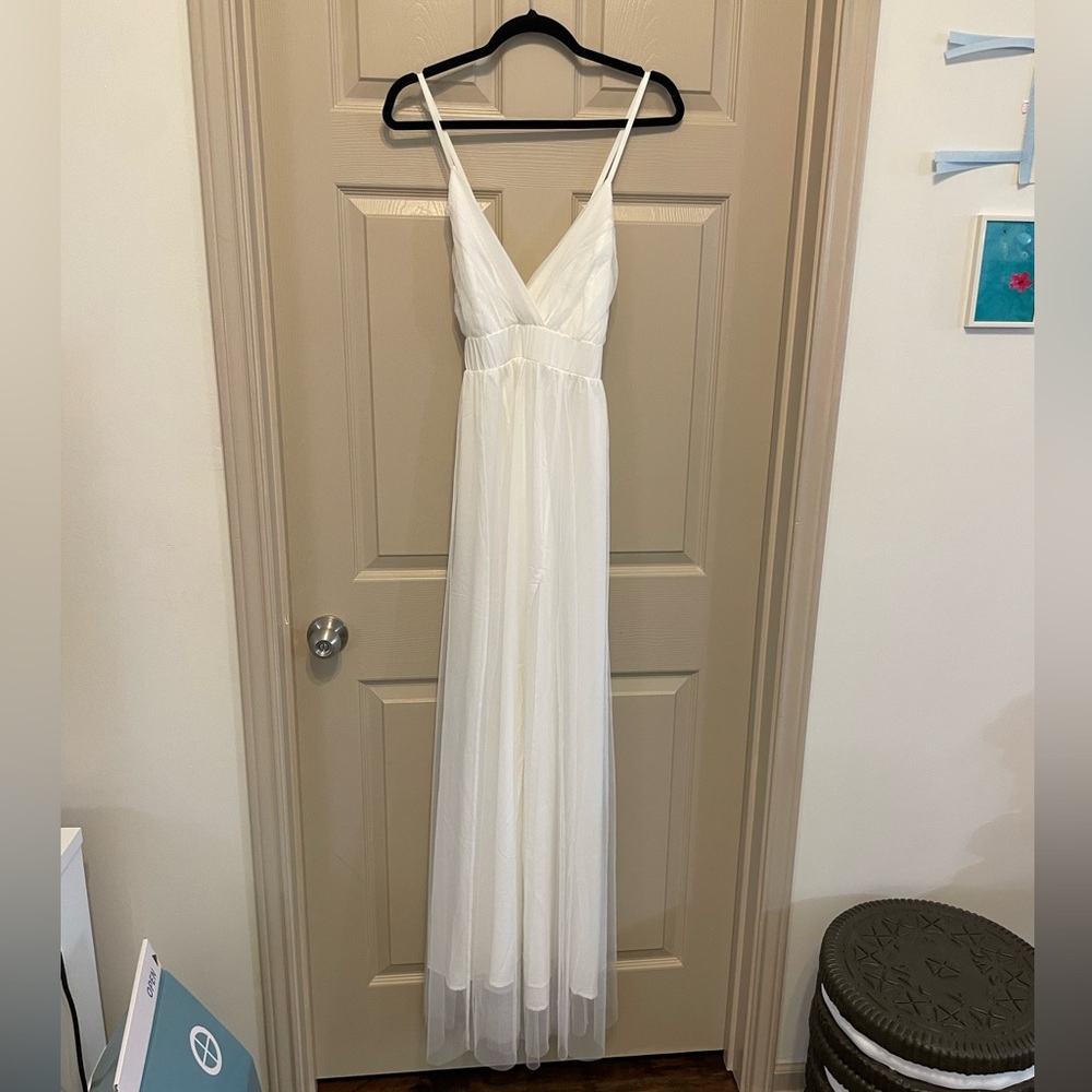 🩷2 for $40🩷 long white formal dress
